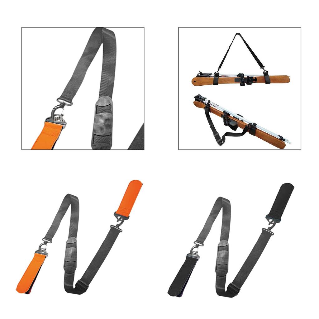 Ski Carrier Strap Ski Handle Strap for Skiing Outdoor Sports Ski Board