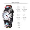 Children Quartz Wrist Watch Easy To Read Kindergarten Learn Time Watches for Toddlers Boys Girls
