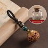 Green Sandalwood Vintage Hollow Sachet Keychain Aromatherapy Pendant