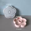 Flower Resin Candle Holder Molds Silicone Candlestick Molds for Epoxy Resin Candle Holder Jewelry Tray Home Decoration