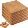 10 Pack Chicken Nesting Pads 13"x13",Natural Coconut Palm Hens Nest Bedding Mats,Multifunctional Chicken Nesting Box Liners for Hen Laying Eggs