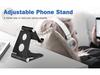 Aluminum Alloy Foldable Mobile & Tablet Stand - Portable & Universal