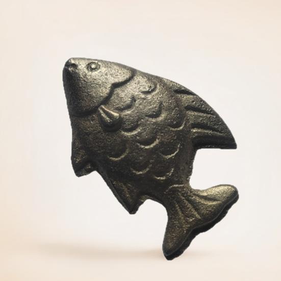 1/2/3Pcs Cast Iron Fish Cooking Tool Add Natural Sources of Iron To Food Water Reduce Risk of Iron Deficiency Dietary Solution for Vegans Athletes