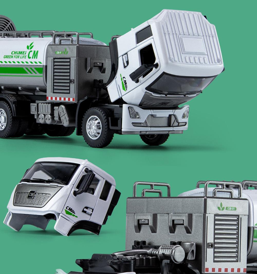 1/32 масштабная модель строительной машины для сплава — фото 12