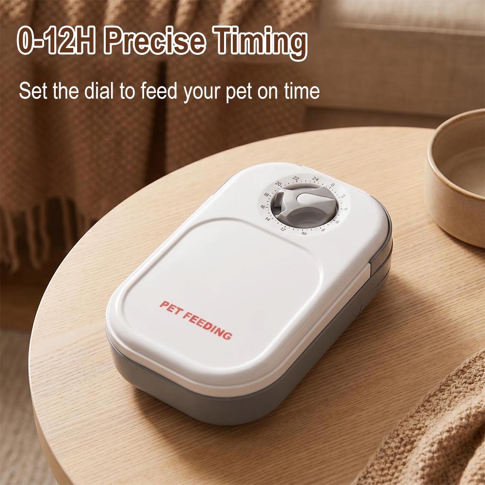 Intelligent Pet Feeder Timed Cat Food Feeding for Dry Wet Feeding Dispenser Automatic Cat Food Feeder Pet Feeder Travel Home Use