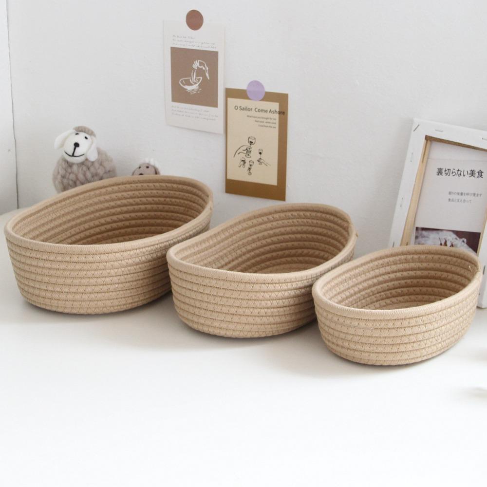 Office Supplies Desktop Storage Basket Sundries Storage Box Sundries Organizer Comestics Basket