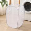 Large Portable Mesh Laundry Hamper for Dirty Clothes