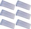 Fogman Door Sliding Slide Opening Set of 6 Stopper, Door, Lock, Door, Pet, Closet, Transparent,