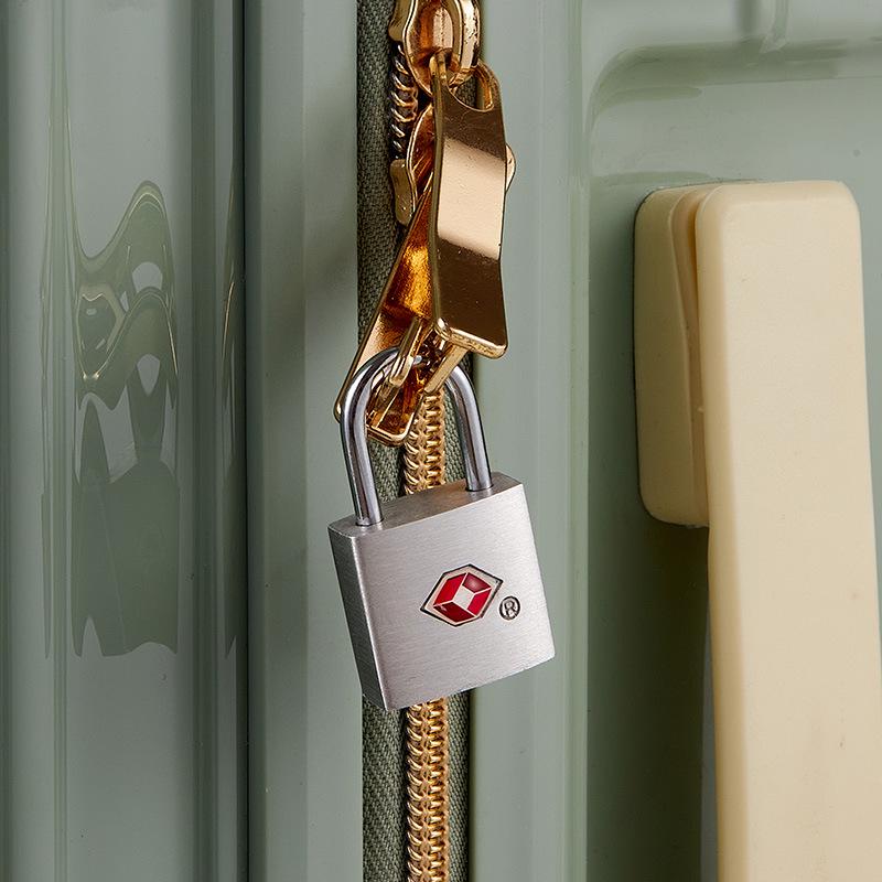 Aluminum Alloy TSA Customs Lock Padlock for Travel, Gym, or Cabinet