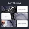 Electric Hair Steamer Cap, Hair Care Hat Heating Cap with 10 Gears Temperature and Timer Control, Thermal Heat Cap for Black Hai