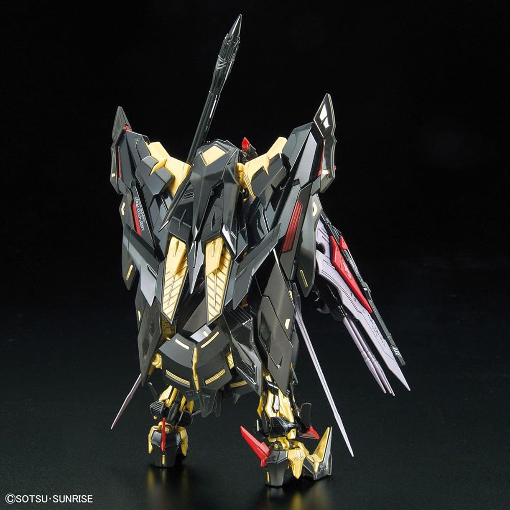 RG Gundam Seed Astray Gold Frame Amatsu Mina 1/144 Scale Color-Coded Plastic Model Kit