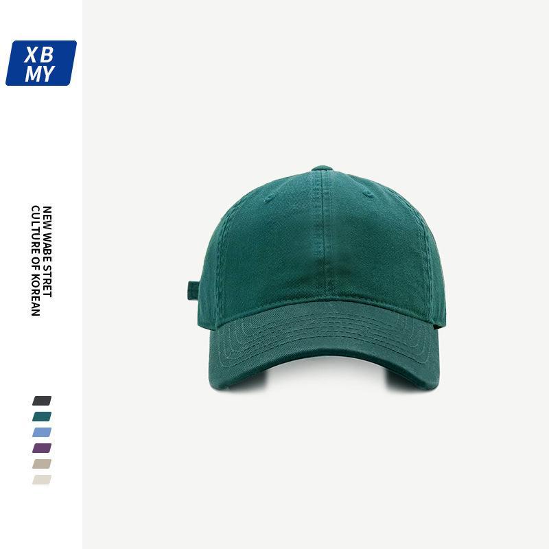 Hat Summer Cap Men Can Wear Curved Brim Cotton Cap Outdoor Street Racket Sunshade Baseball Cap Women