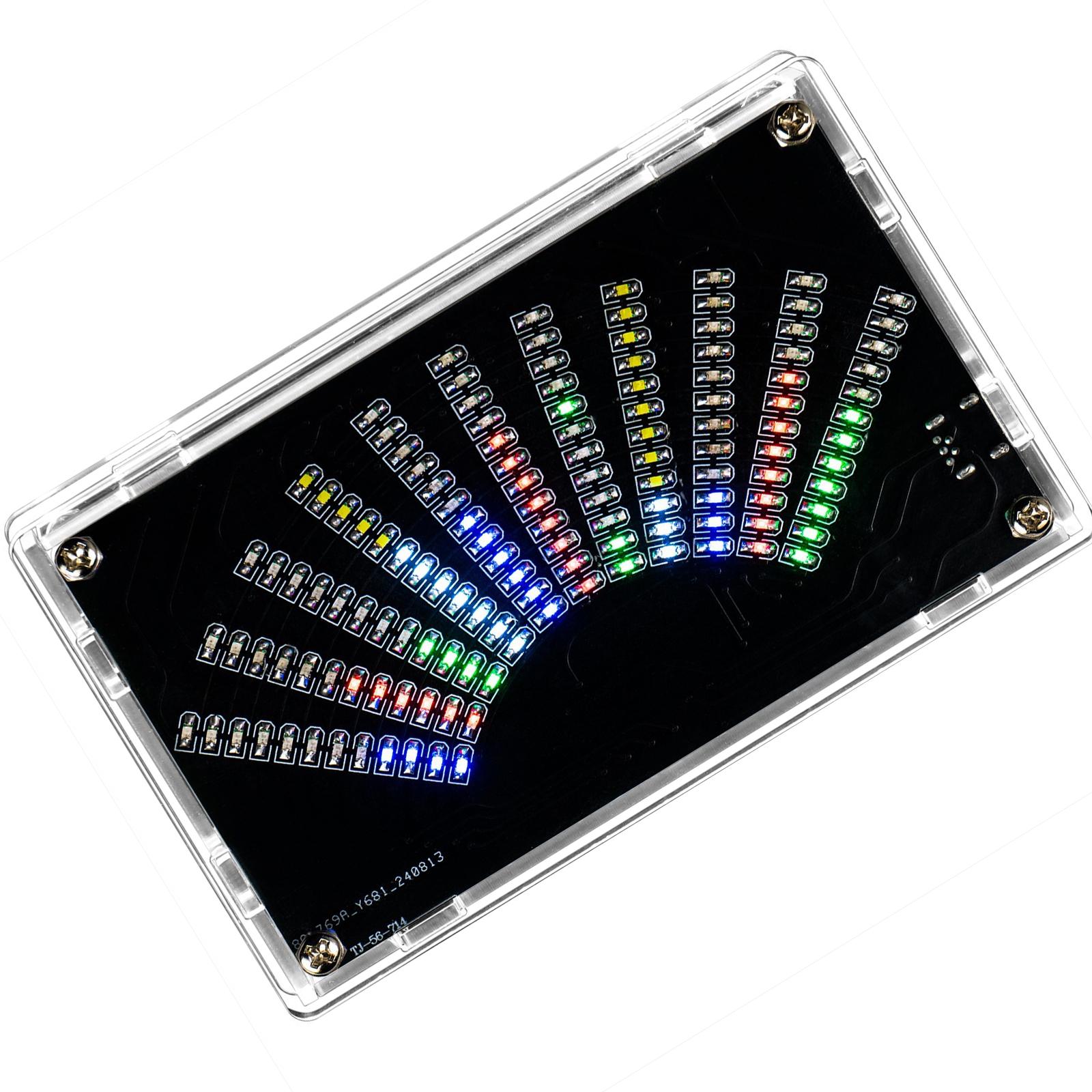 

Creative LED Music Visualizers Display With Sound Level Meter Function And Type C Power Supply 1