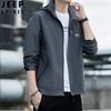 JEEP SPIRIT Men's Spring/Autumn Hooded Outdoor Jacket