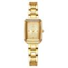 Nouvelle Montre Femme Marque Luxe Léger Carré Simple Bracelet Acier Inoxydable Étudiante Mode Montres Quartz