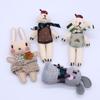 Mori Style Fabric Doll Charm: DIY Bear & Rabbit Bag Accessories