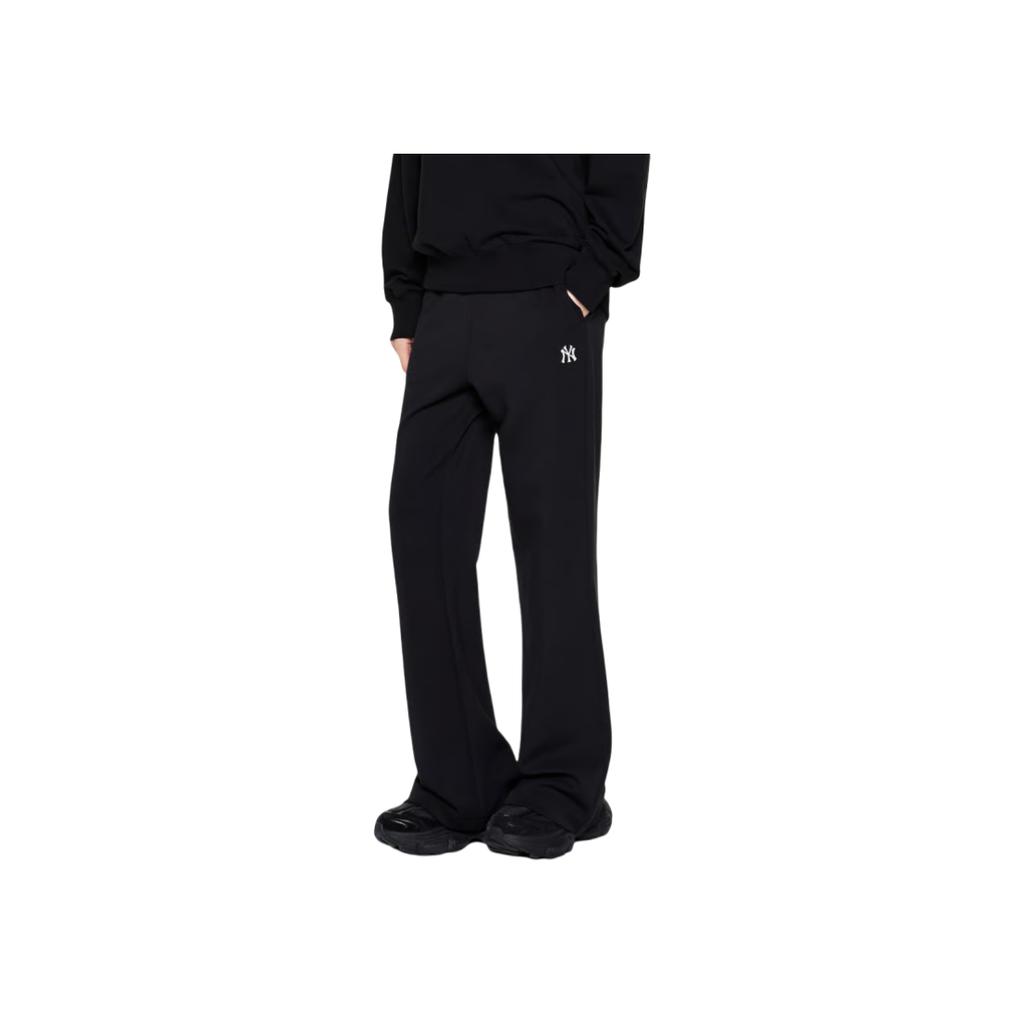 MLB New York Yankees Solid Logo Drawstring Casual Pants Women bottoms 3FPTB0254-50BKS
