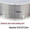 Cross-Border Stainless Steel Welding Wire: ER321, ER316L, ER309, ER308, ER309MoL MIG Solid Core.