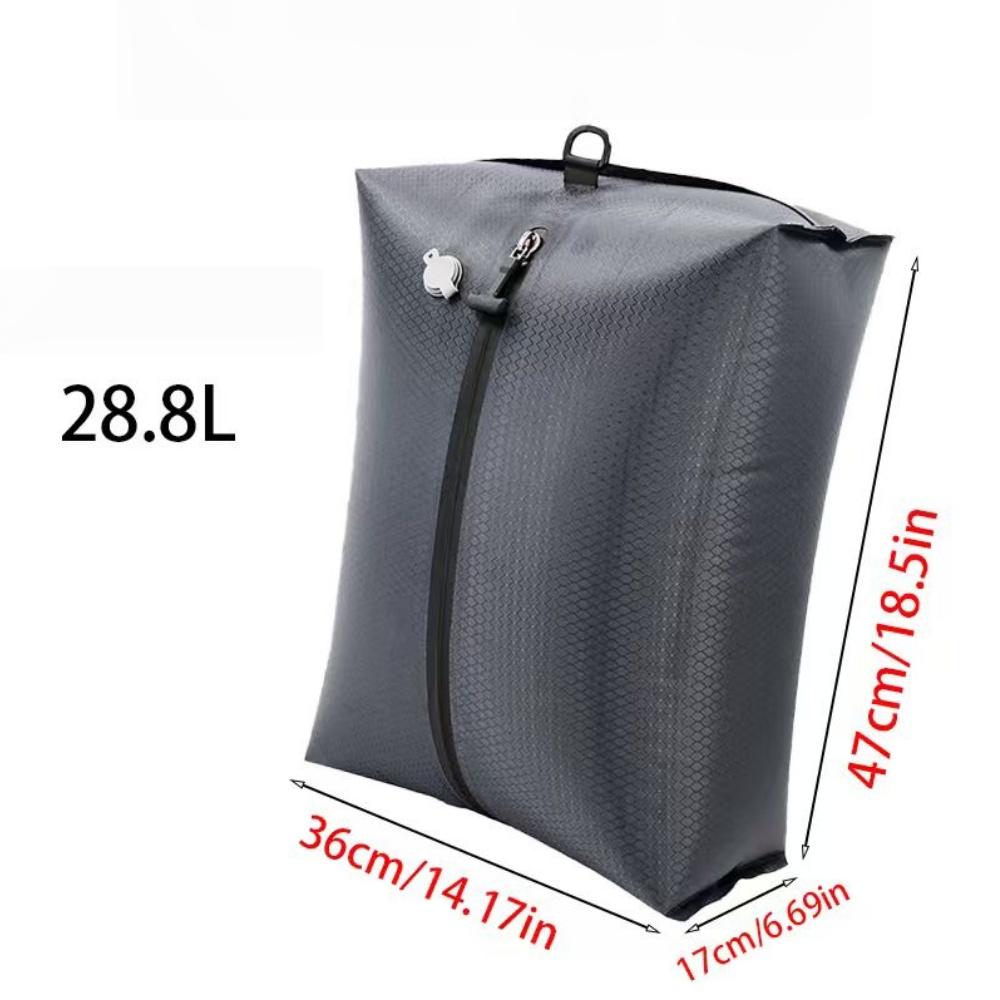 Travel Vacuum Bag TPU Space Saving Compression Bag for Suitcase Backpack Reusable Splash Proof Vacuum Bag