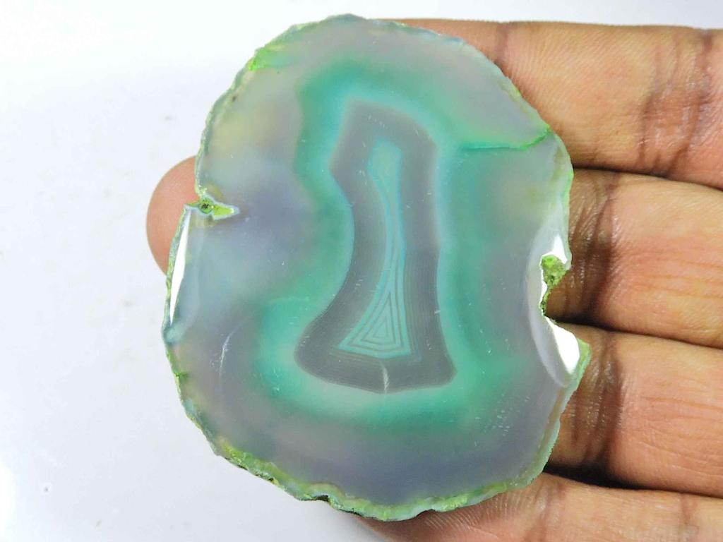 160Cts Dyed Druzy Agate Fancy Healing Crystal Cabs Loose Gemstone 45X57MM SK-2295