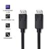 Qoltec DisplayPort V1.2 Male | DisplayPort V1.2 Male | 5K | 0.5m