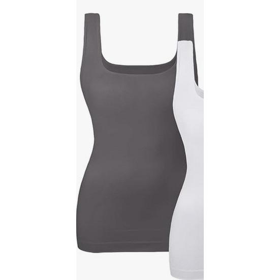 Women's European & American Slimming Square-Neck Compression Camisole – Tummy-Control, Body-Shaping, Seamless Vest