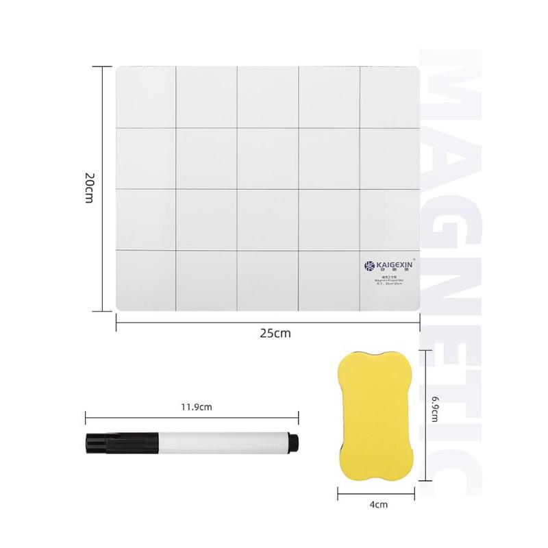Magnetic Work Pad For Laptop Mobile Phone Maintenance Memory Screws Storage Mat Sort Adsorption Keeper Mat