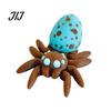 Halloween Scavenger Hunt Supplies Spider Figurine, 3D Printed Articulated Joint with Glow Sensory Fidget Toys in Dark Eggs, Spooky Decor for