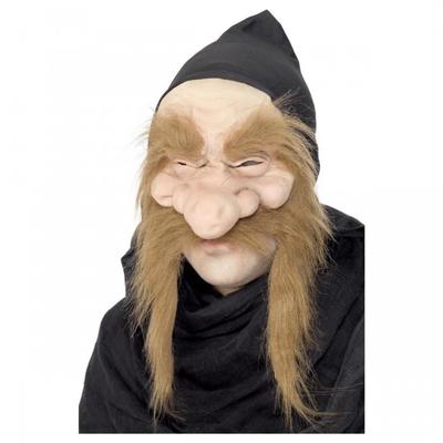 Smiffys Unisex Adult Gold Digger Latex 1/2 Mask