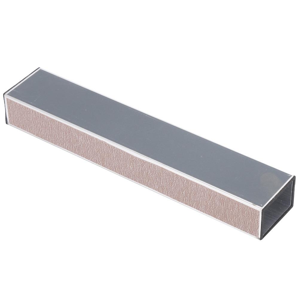 Aluminum alloy +  sandpaper Fret Leveling Beam Sand‑toned Fret Leveling Bar  For Guitar Repair