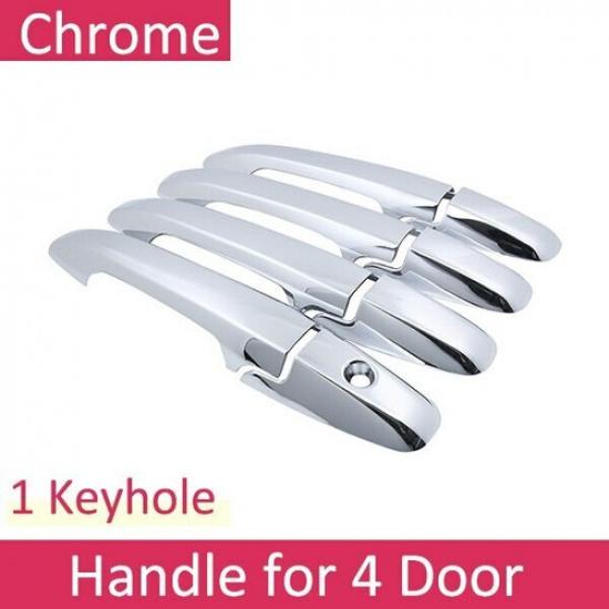 Chrome Door Handle Cover Bowl Cover Trim For Honda Civic FD 2007-2011 Gen 8th G8