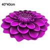 Durable Special-shaped 3D Flower Carpet Non-slip Absorbent Bathroom Floor Mat Crystal Velvet Soft Door Blanket Home Decor