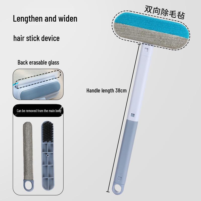 Pet Hair Removal Spray Brush & Comb for Cats and Dogs - Cleans Carpet, Bed, and Screen
