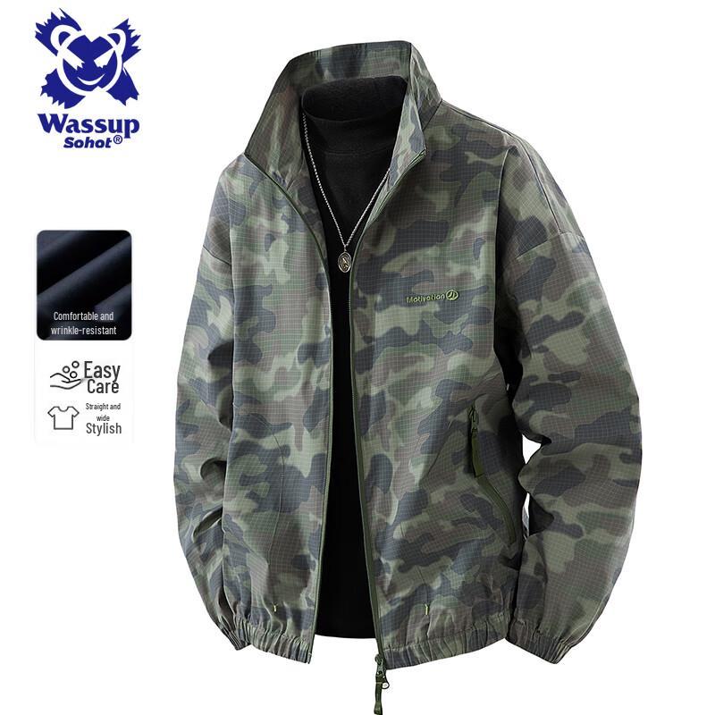 

Wassup Sohot Men s Autumn/Winter Jackets XL
