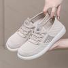 Women Vulcanized Shoes 2025 Spring Autumn Fashion Breathable Comfortable Casual Shoes Lightweight Outdoor Non Slip Lace Up Flats