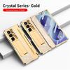 Premium Foldable Phone Case Galaxy Z Fold8 Fold7 Full Coverage PU Leather With Hidden Stand Shockproof Scratch