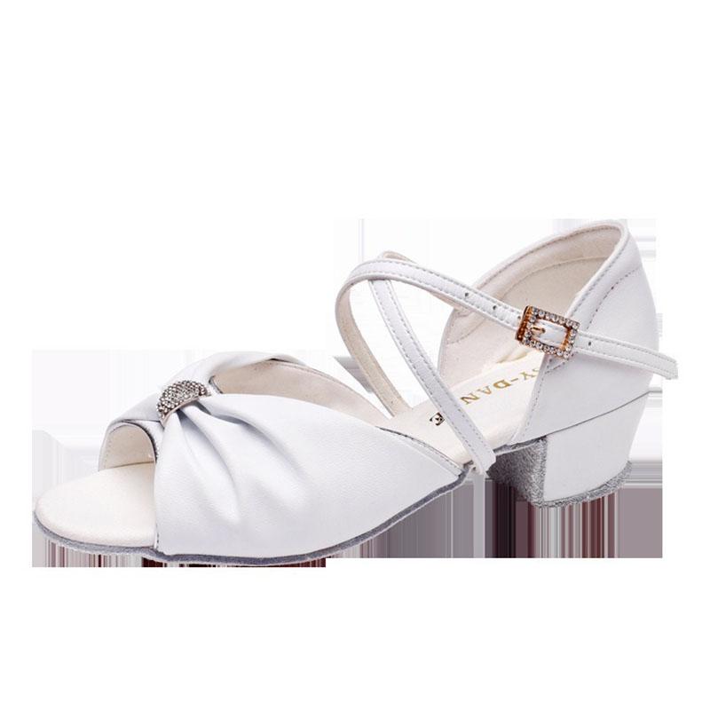 Dziewczęce buty do tańca sala balowa dziecięce buty do tańca latynoskiego damskie damskie dziewczęce Tango Jazz nowoczesne buty do tańca Salsa sandały niskie obcasy
