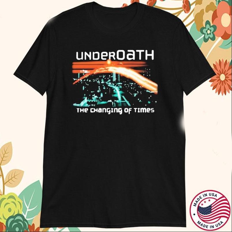 Underoath The Changing Of Times T-shirt, Size S-4XL