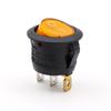 KCD1 Round 20mm Power Rocker Switch with Light, Multi-Position, 2/3/4 Pins