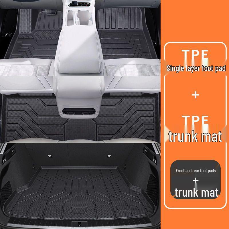 Geely Xingyuan TPE Youth Edition Floor Mats & Dream Carpet Trunk Mat Set - Full Coverage for 26 Models