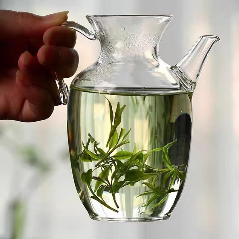 Традиционный китайский стеклянный чайник и чаша Гун Дао