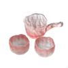 Tea Serving Cup China Pitcher with 2 Teacups Dispensing Clear for Hotel Home Use Restaurant
