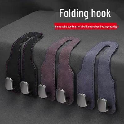 Multifunktionaler Wildleder Auto Sitzrücklehnenhaken