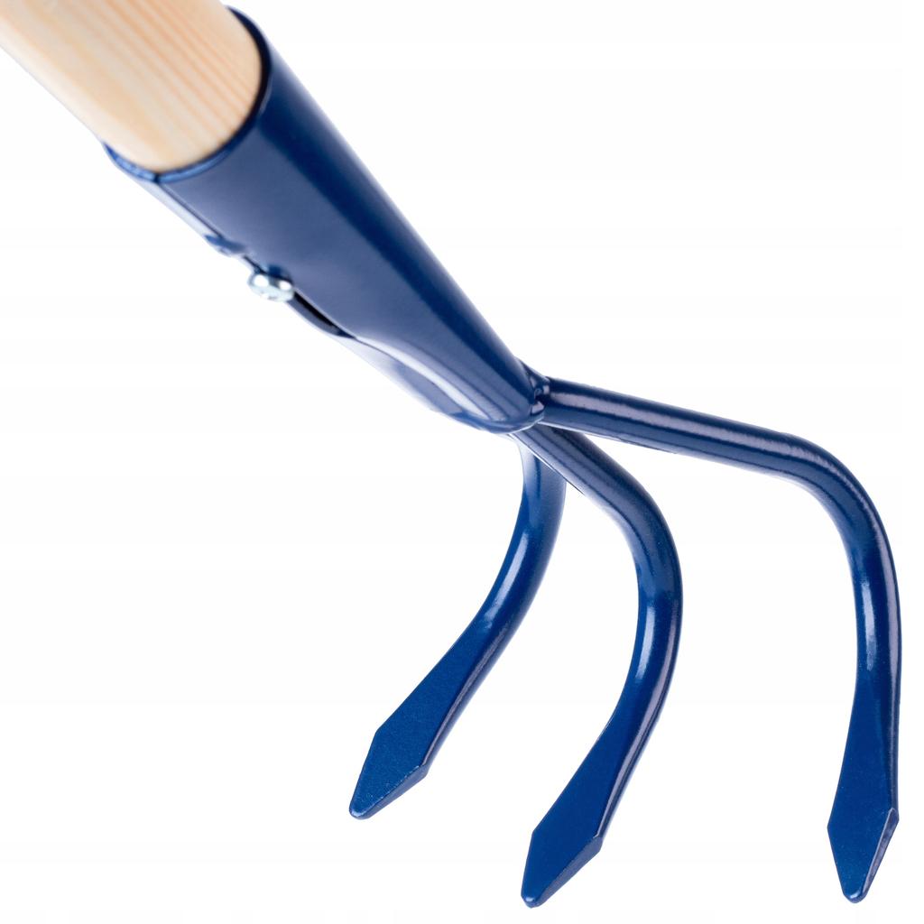 KADAX Hand Cultivator Soil Loosener Earth Metal