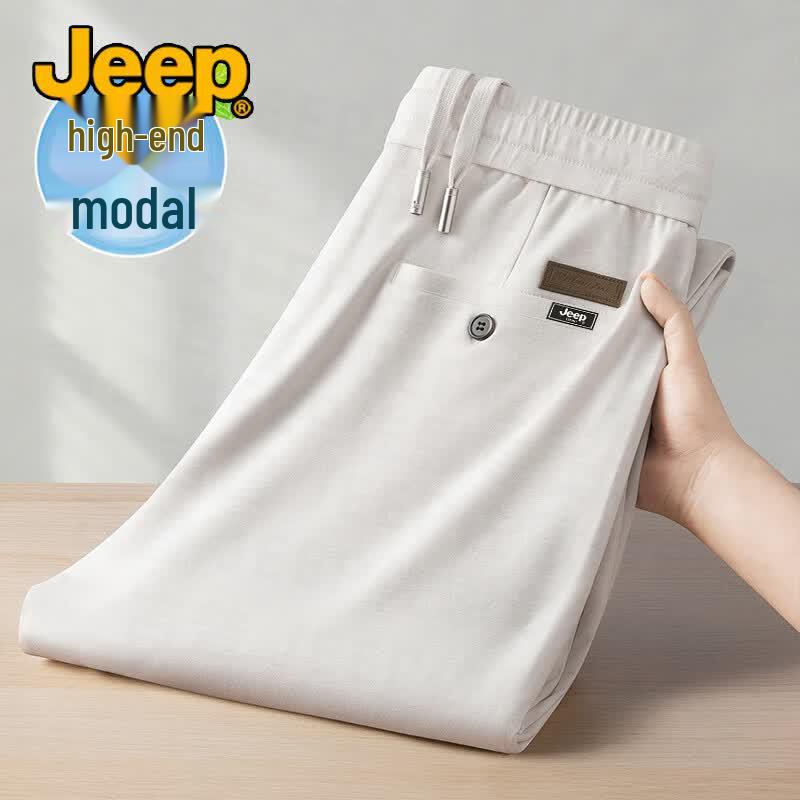 JEEP Men s Premium Modal Blend Casual Straight Leg Pants XL