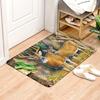 House Entrance Carpet Home Natural Animal Styles Doormat Room Rug Bath Mat Foot Mat Bathroom Non-slip Kitchen Mat Home Decor