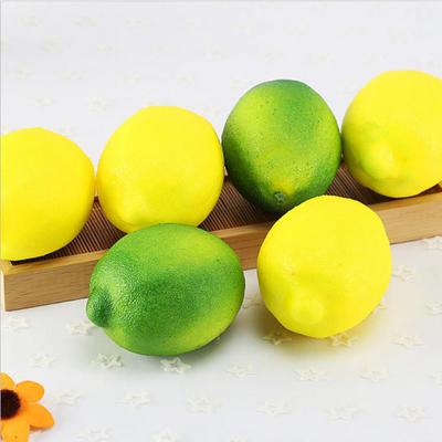 Photography Christmas Home Lifelike Kitchen Decoration Fake Fruit Artificial Lemon Simulation