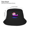 Genderfluid Duck Bucket Hats Panama For Kids Bob  Outdoor Cool Autumn Fisherman   Summer Beach Fishing Unisex Caps