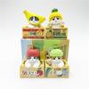 Playful Cat Fruit Box Models With Pinemelon Banana Figurines In Assorted Colors