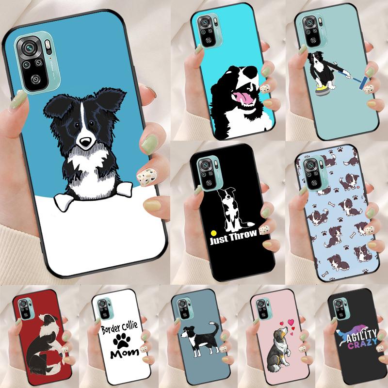 Border Collie Dog Cover For Xiaomi Redmi Note 14 13 12 9 10 11 Pro 9S 10S 11S 12S Redmi 14C 10C 12C 13C Case